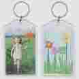 979pack25 Snapins 1 3 4 X 2 Acrylic Photo Snap-in Keychain 25 Pack New