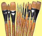 980-s Grumbacher Kolinsky Brush Set