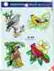 A-36 Decoral Vtg Handpainted Waterslide Decals 1980 Song Birds Oriole Goldfinch