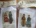 A8058 Artistic Craft Supply Rita Rocco Victorian Carollers-unpainted Surface W Pattern