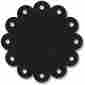 Acs-33545 Scallop Circle Adorn-it 12 X18 Chalkboard Surfaces 654376335459