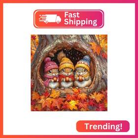 Cs174 Acudotr Squirrel Diamond Painting Kits For Adults 5d Diy Art B