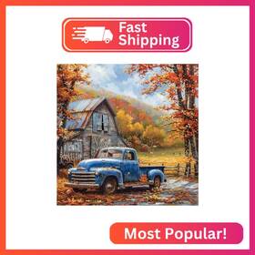 Acudotr Cs187 Truck Diamond Painting Kits For Adults 5d Diy Art Begi
