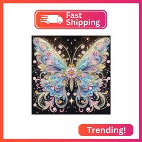 Psd034 Acudotr Butterfly Diamond Painting Kits For Adults 5d Special Shape Art
