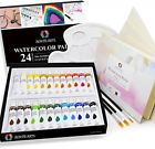 Aem-wcp-001 Aem Hi Arts Pintura Water Color Paints Brushes 0730052064001