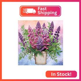 At054 Aiyuanzsh Diamond Art Painting Kits For Adults 5d Special Shape Crystal Rhinestone Diamon