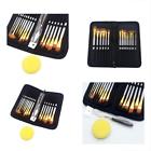 Amwpb15pcs Nuoneko Artist Paintbrush Sets Oil Watercolor Brush Set 745844563068