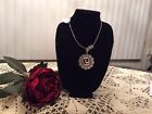 Ang047 Jewels Of Portugal Cork Necklace Natural Color With Round Pendant