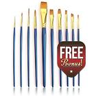 Apb1001 Astara Paintbrush Sets Premium Artist Brush For Acrylic 636823999735