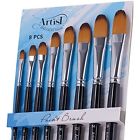 Arsush001 Artistspecialtyshop Filbert Paintbrushes Sale 641022466926