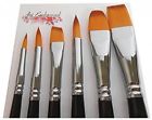 Art Embraced Artist Brushes 6 High Quality Long Handle Paint Brush Set For Students On 735757057372