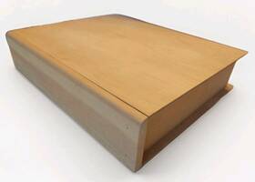 Hb41 Artistic Craft Supply Bible Keepsake Brass Hinge Box Unpainted Surface Solid Wood Inside 14 X 11 3