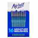Artl3005 Lost Art Detail Paint Brush White-taklon-hair Hand-made Set Of 16 786641419936