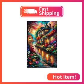 R006-35x55 Artmyrui Diamond Painting Kits For Adults Diy Street Art 5d Colorfu