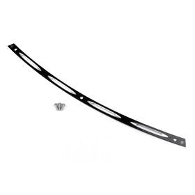 Artudatech Win-015-black Arfba Black Cnc Cut Windshield Trim For 1996-2013 Electra Street Tri Glide Flhtc