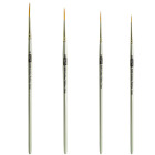 As-26 Zem Brush Golden Taklon Multi Media Long Liner 616919976505