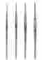 Zemas-28 As-28 Zem Golden Taklon Rounds Brush Set Sizes 2 4 6 8 616919976529