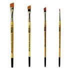 As-5 Zem Student Golden Synthetic Angle Shaders Brush Set 792759670190