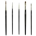 As-87 Zem Kolinsky Pure Sable Combo Brush Set Pcs 616919977069