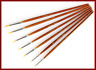 Atbx-006 Fine Detail Paint Brush Set Pc Miniature Brushes For Piece