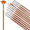 Atbx-022 Artbrush Tower Detail Paint Brush Set Premium Quality 12 Miniature Brushes For Detailing And 602815119092