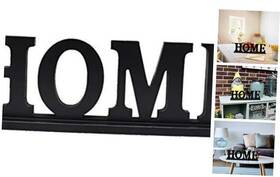Attraction Design 728821284002 Rustic Wood For Home Decor Decorative Wooden Cutout Word Sign