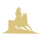 Barrelracer-2 Diverse Llc Barrel Racer Style Unfinished Wood Shape Cut Out