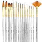 Bianyo Detail Paint Brush Set 15 Piece Miniature Brushes For Models Airplane 709619476274