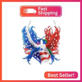 S549 Bowetile Independence Day Birds 5d Diamond Art Hanging Kits For Adults 4th Of J