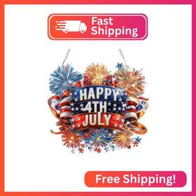 S556 Bowetile 5d Independence Day Diamond Art Hanging Kits For Adults 4th Of July Fi