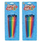 Bru9008 Nicole Total Brush Set For Kids Art School 717656221955