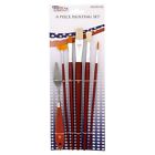 Bs-022 Us Art Supply Short Handle Nylon Hair Bristle 848849019797