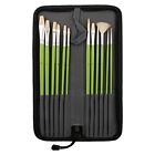 Bs-122 Us Art Supply Long Handle Bristle Hair Artist 848849020601