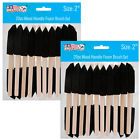 Bs-f02-40pk Supply Us Art Foam Sponge Wood Handle Paint 848849004380