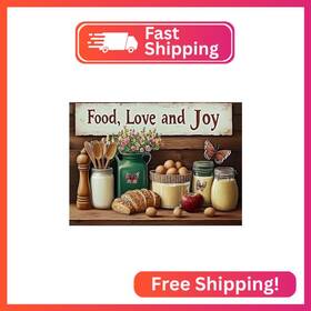 Ceovr Wx11694 Kitchen Diamond Art Kits For Adults Food Painting Dots Diy Gem Ar