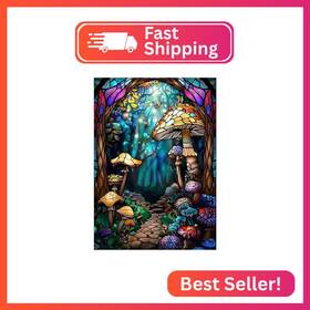 Wx8805 Ceovr Mushroom Diamond Art Kits For Adults 5d Full Drill Painting Dots