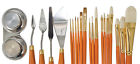 Char-accessory Charvin Extra Fine Oil Color Painting Accessory Set Assorted Sizes 709758863058