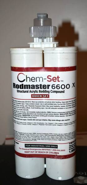 Cca6600x-400f Chemical Concepts Chem-set Rodmaster 6600x Rodding Adhesive 400 Ml