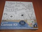 Cn33 Tinycrafts Tiny Crafts Canvas Art Kits Brush New Free Shipping