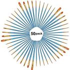 Co-5pack-01 Comoxi Acrylic Paint Brush Set Pcs Nylon Hair 696539433206