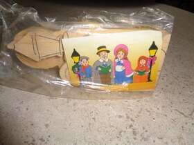 Create A Craft 605388422880 Wood Christmas Carolers Ready To Paint New