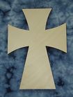 C24-125 Cross 24 Cut Paintable Crosses Part Unfinished Wooden Wood "