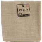 Cvs1191 Canvas Corp Burlap Pillow Square 4900669145752