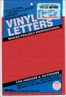 D3215-red Graphic Products Permanent Adhesive Vinyl Letters Numbers 029211321537