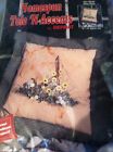 "daisy Vhtf 1994 16 Kit Fence Pillow Vintage Painting Tole " Nip