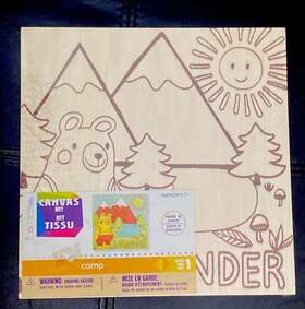 Darice 889092519641 Foamies Mountain Inch Wander Scene 8 X Inches New - Factory Sealed