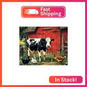 Dd020 Dazzledots Diamond Art Kits For Adults Cow Painting Beginner F