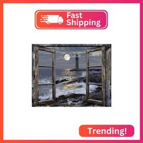 Dd021 Dazzledots Diamond Art Kits For Adults Lighthouse Painting Beg