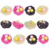 Dc-151 Bestpysanky Set Of Glittered Foam Easter Ornaments In 670579397049
