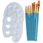 Deootbrush01 Deoot 10 Pieces Round 758232630358